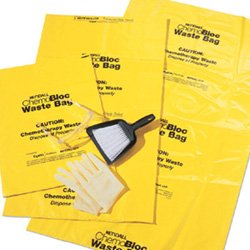 BAG, CHEMO WASTE YLW 20GL