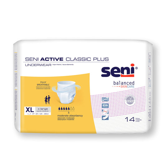 UNDERWEAR, INCONT ACTIVE CLASSIC+ XLG 47"-63"