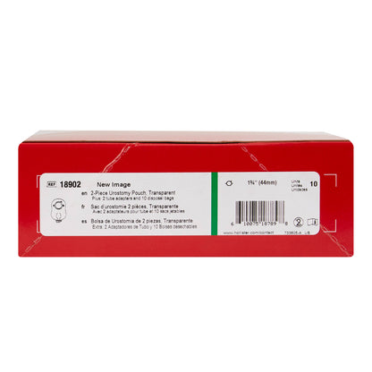 POUCH, URO OST NEW IMAGE 2PC 9" 1 3/4" FLANGE