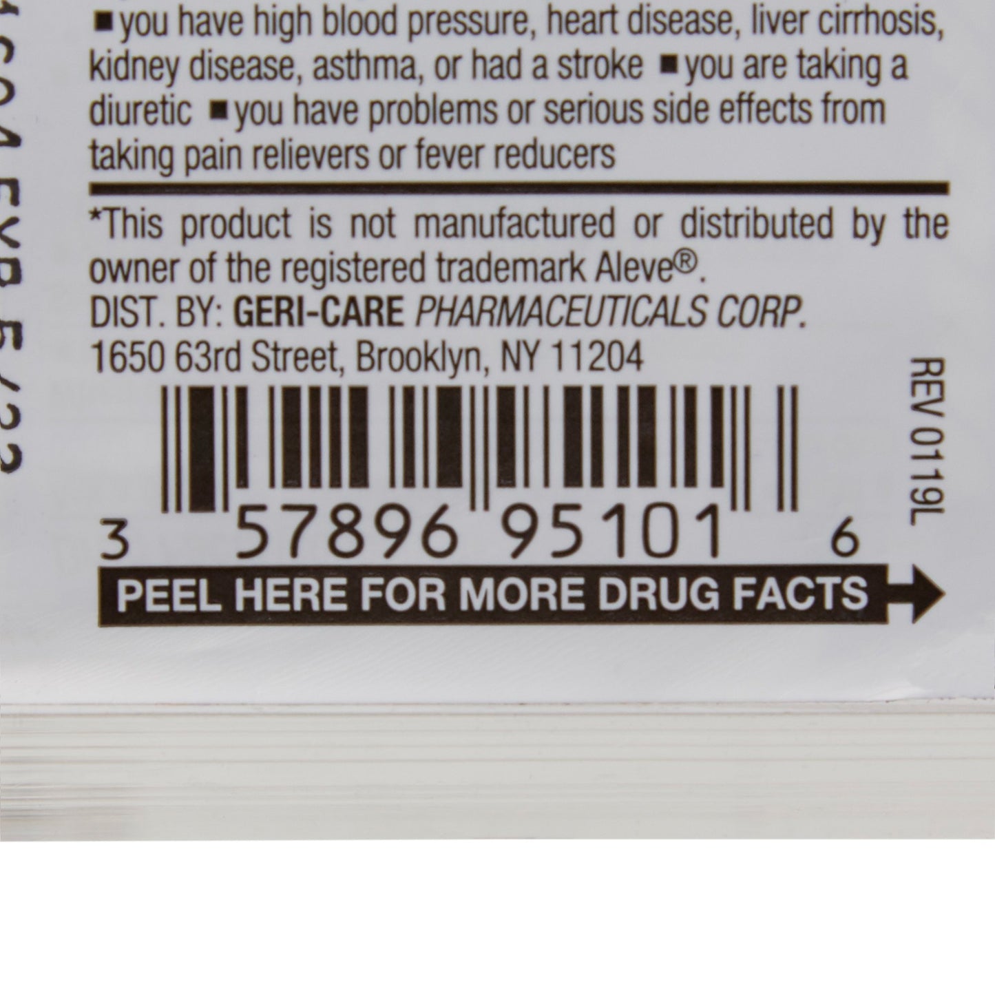 NAPROXEN SODIUM, TAB 220MG