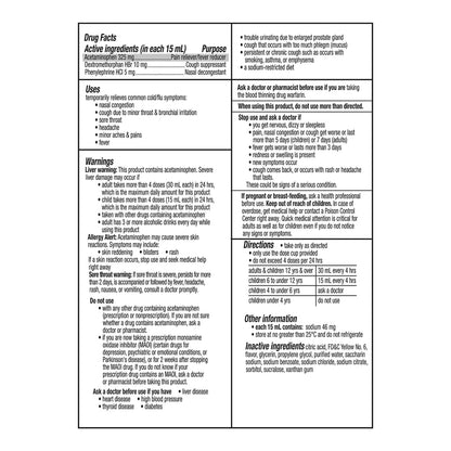 DAYQUIL, LIQ COLD/FLU 8OZ9PG