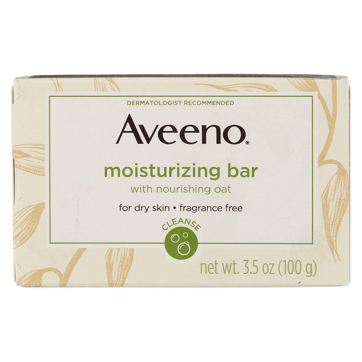 AVEENO BAR, W/OATMEAL DRY SKIN3.5OZ 9JJSLS