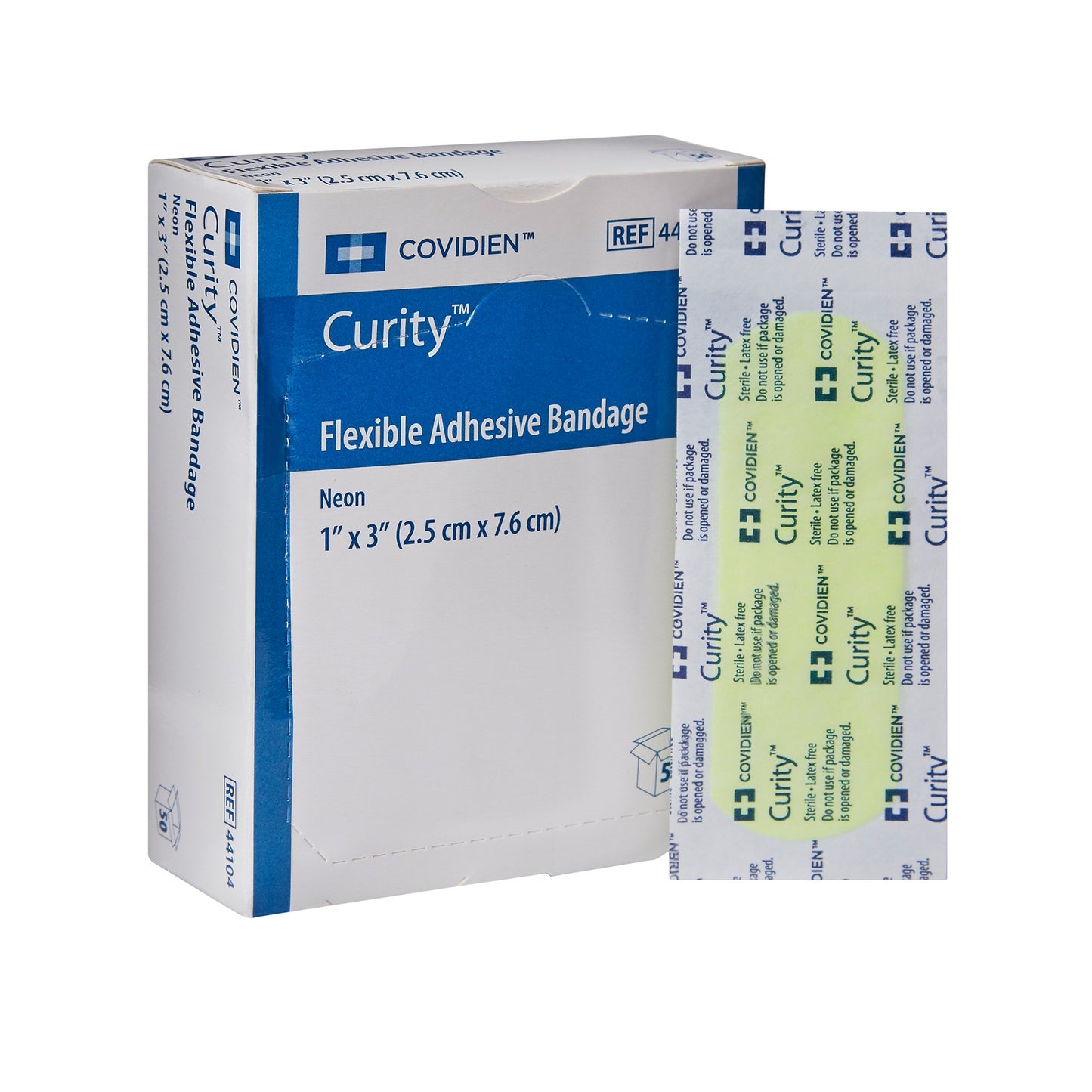 BANDAGE, FABRIC FLEX NEON MULTI-COL 1X3