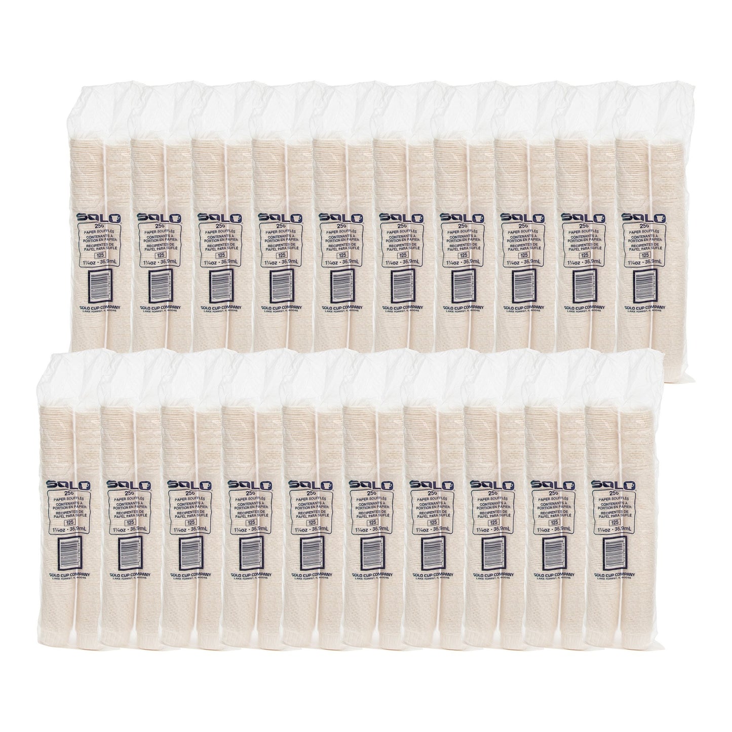 CUP, SOUFFLE PORTION PAPER WHT1.25OZ