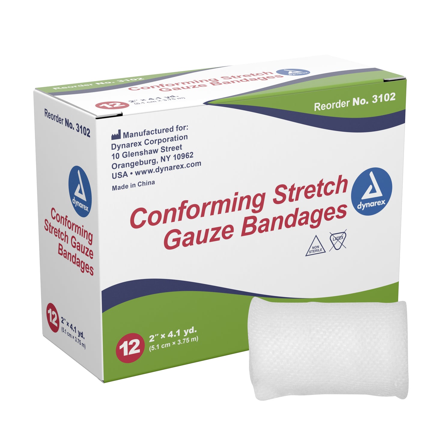 GAUZE, STRCH 2" N/S