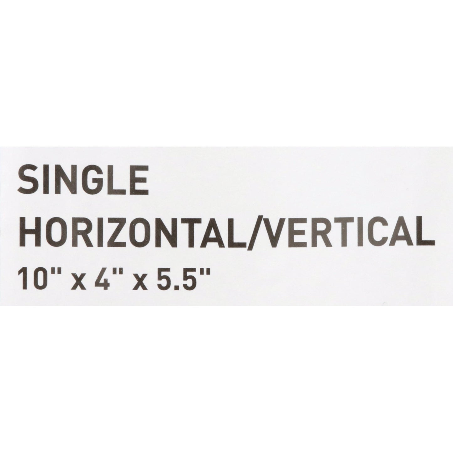 HOLDER, GLOVE BOX SNGL CLR PLAS