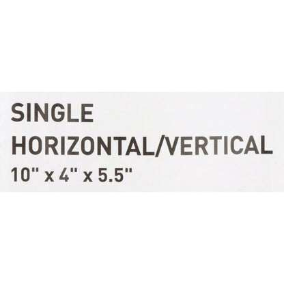 HOLDER, GLOVE BOX SNGL CLR PLAS
