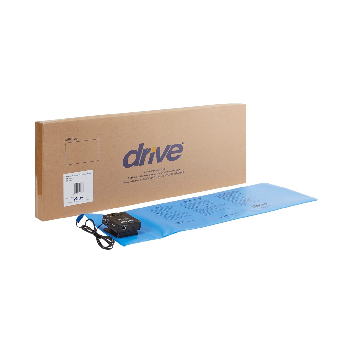 ALARM, PRESSURE SENSITIVE F/BED DRVMED
