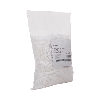 CAP, VAC TUBE WHT 13MM