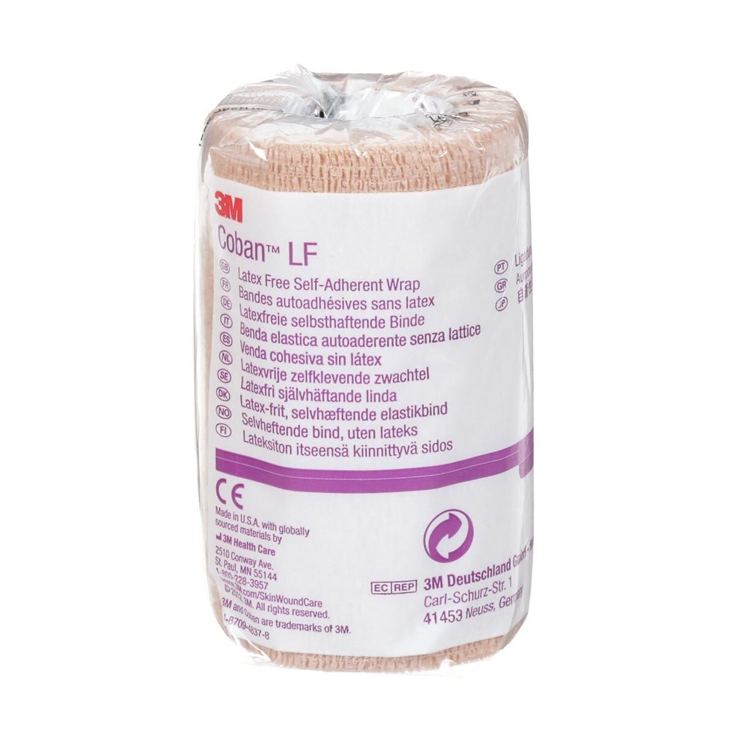 BANDAGE, COBAN LF TAN 4"X5YDS