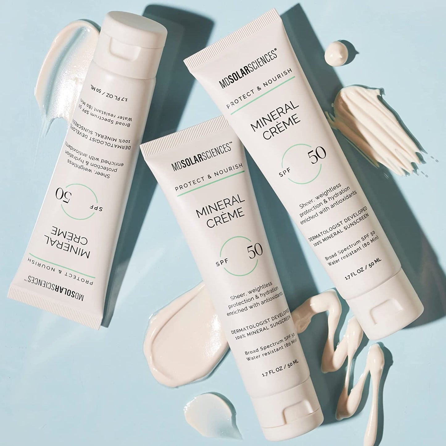 SUNSCREEN, CREAM MINERAL SPF503.4OZ