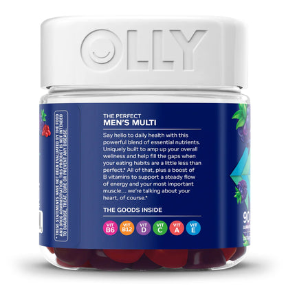 OLLY, GUMMY MENS MULTI BLK BERRY