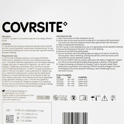 DRESSING, COVRSITE 6"X6"