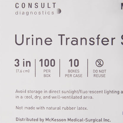 COLLECTION STRAW, F/URINE TRANSFER DEVICE N/S 3"