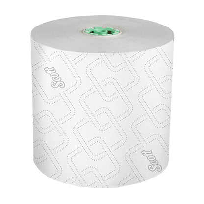 TOWEL ROLL, HARD SCOTT GRN/WHT7.5"X1150'