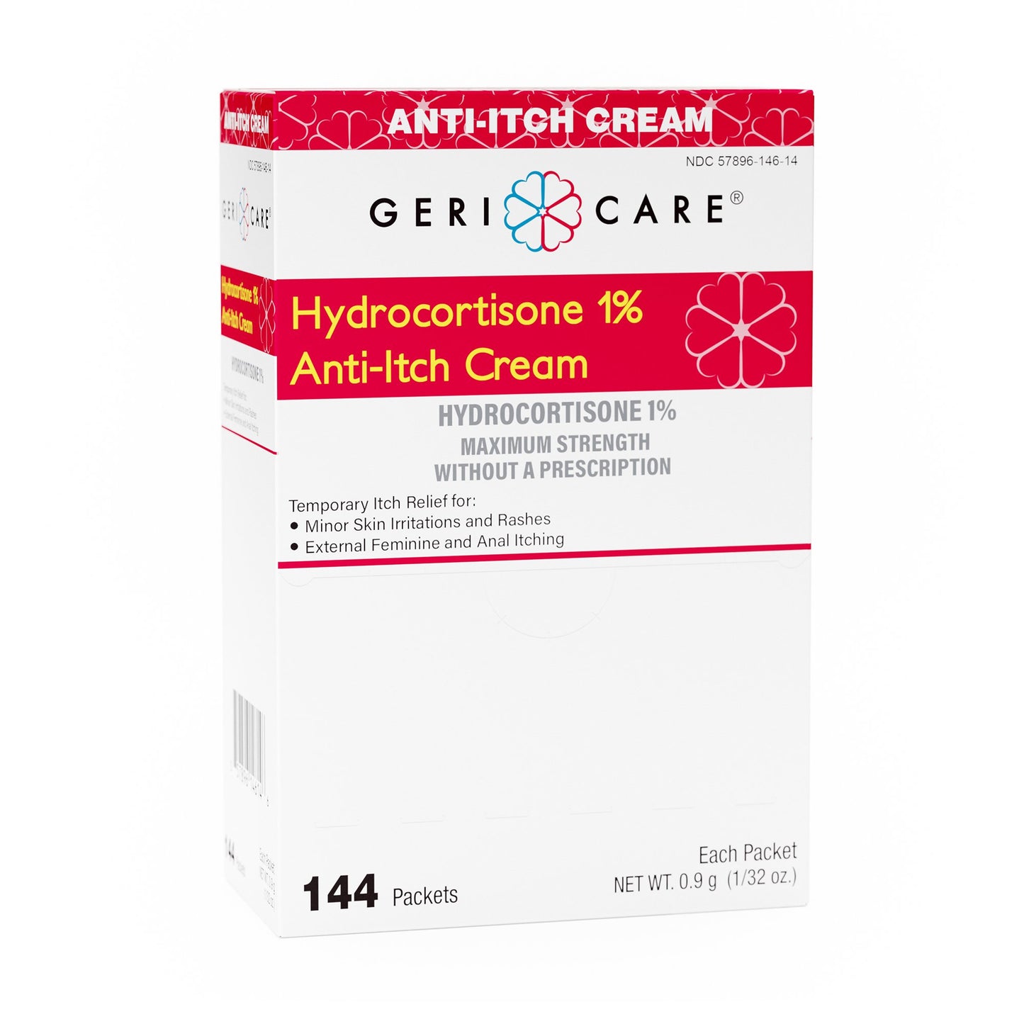 HYDROCORTISONE, CRM 1% 0.9GM