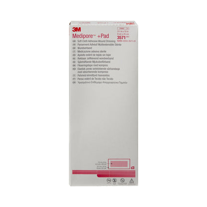 DRESSING, SOFT CLOTH MEDIPORE+PAD 3X1/2X10"