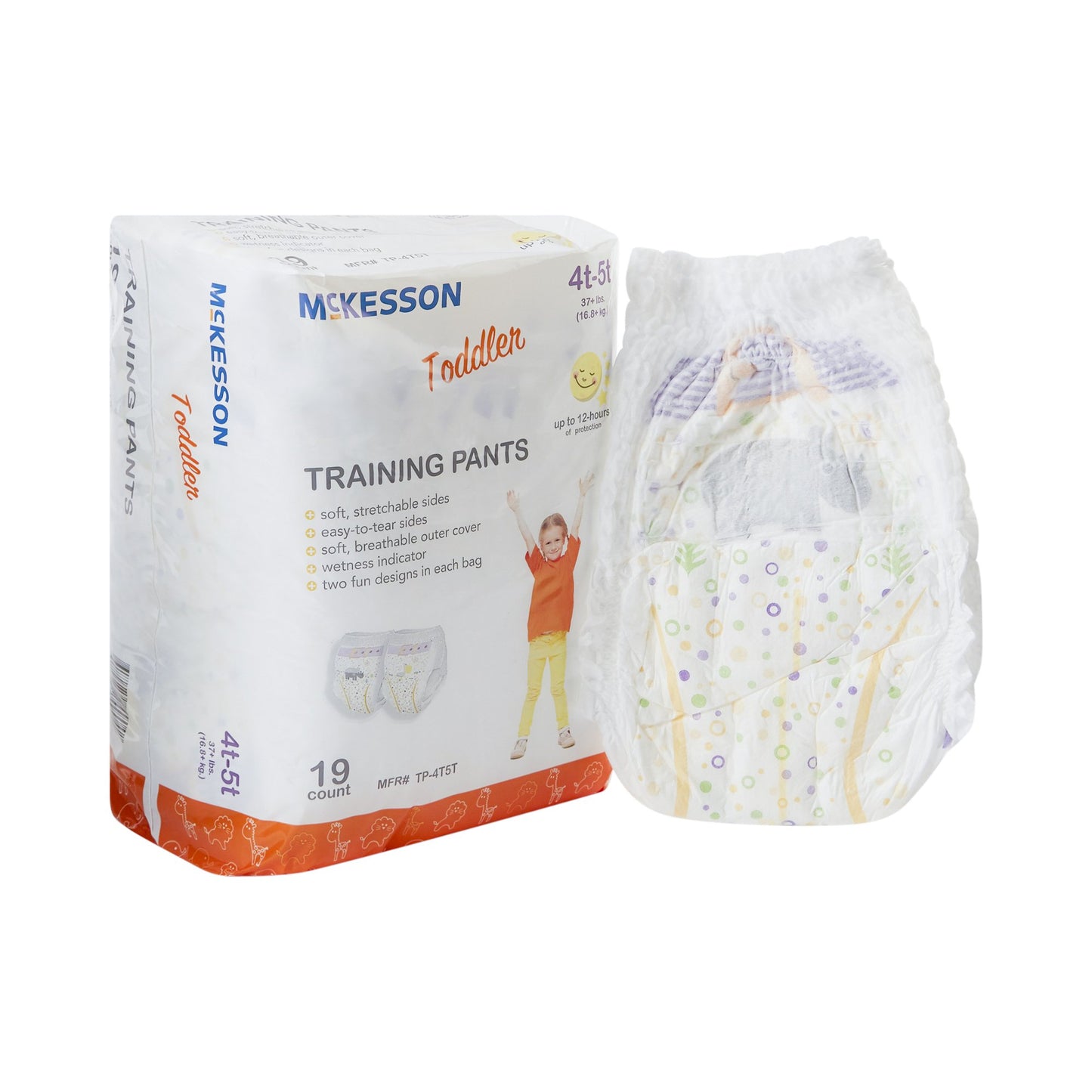 DIAPER, TRAINING EASY TEAR 4T-5T