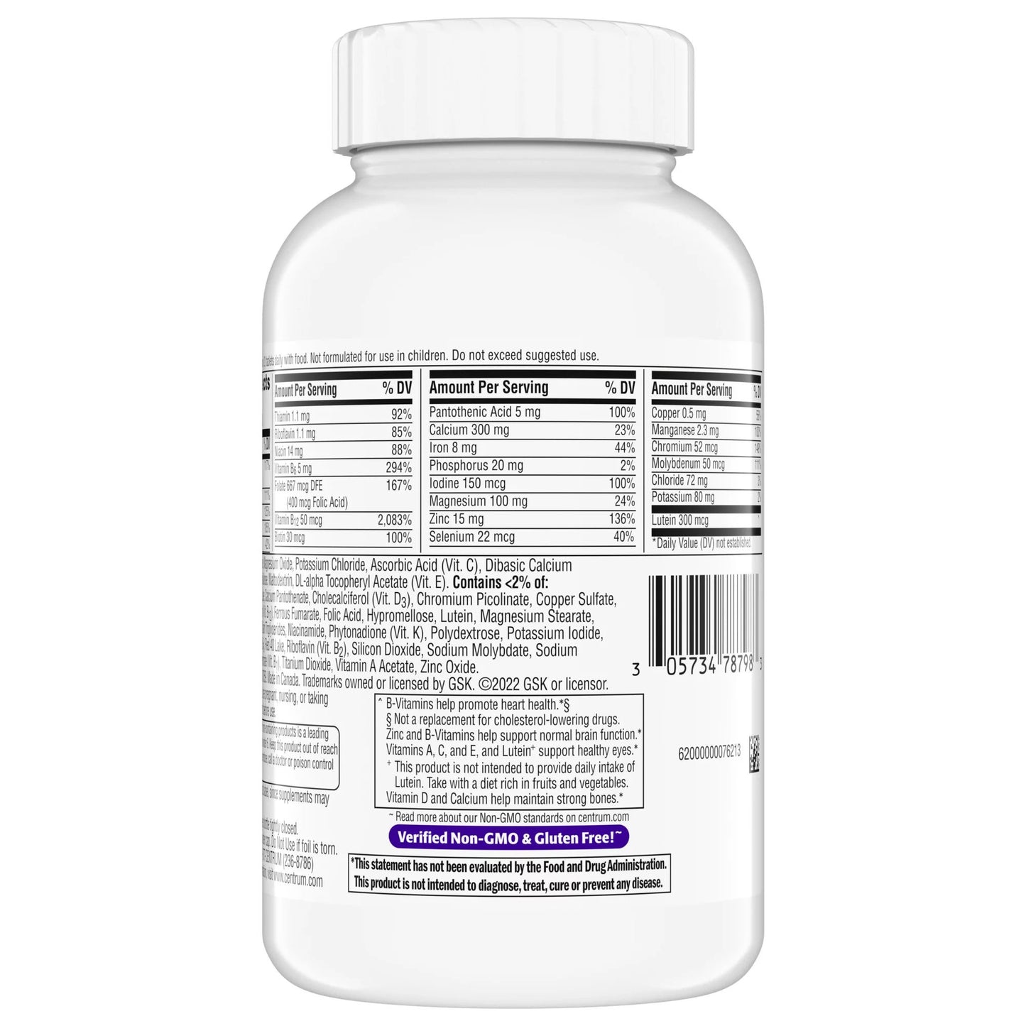 CENTRUM, TAB MINIS WMN 50+ MULTIVITAMIN