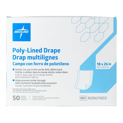 DRAPE, STR FIELD T/P/T 18"X26"