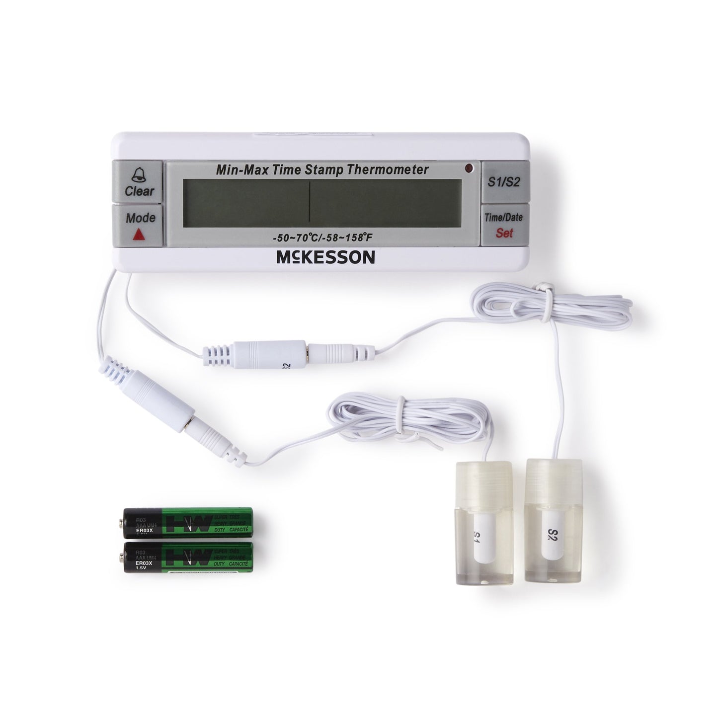 THERMOMETER, REFRIG/FRZR DUALPROBE ACC 1.0/RES 0.1