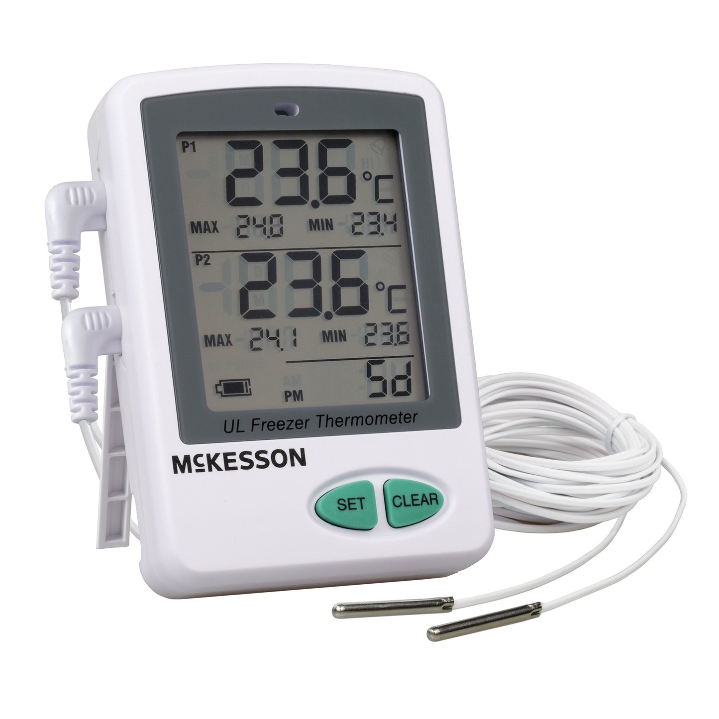 THERMOMETER, DATALOG DUAL PROBE ULTRA LOW F/REFRIG/FREEZER