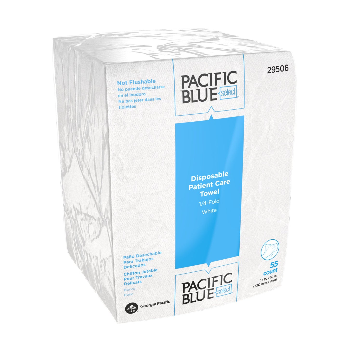 WIPER, PT CARE GP PRO PACIFICWHT DISP 1/4"