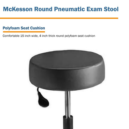 STOOL, EXAM PNEU 5LEG BLKMGM81