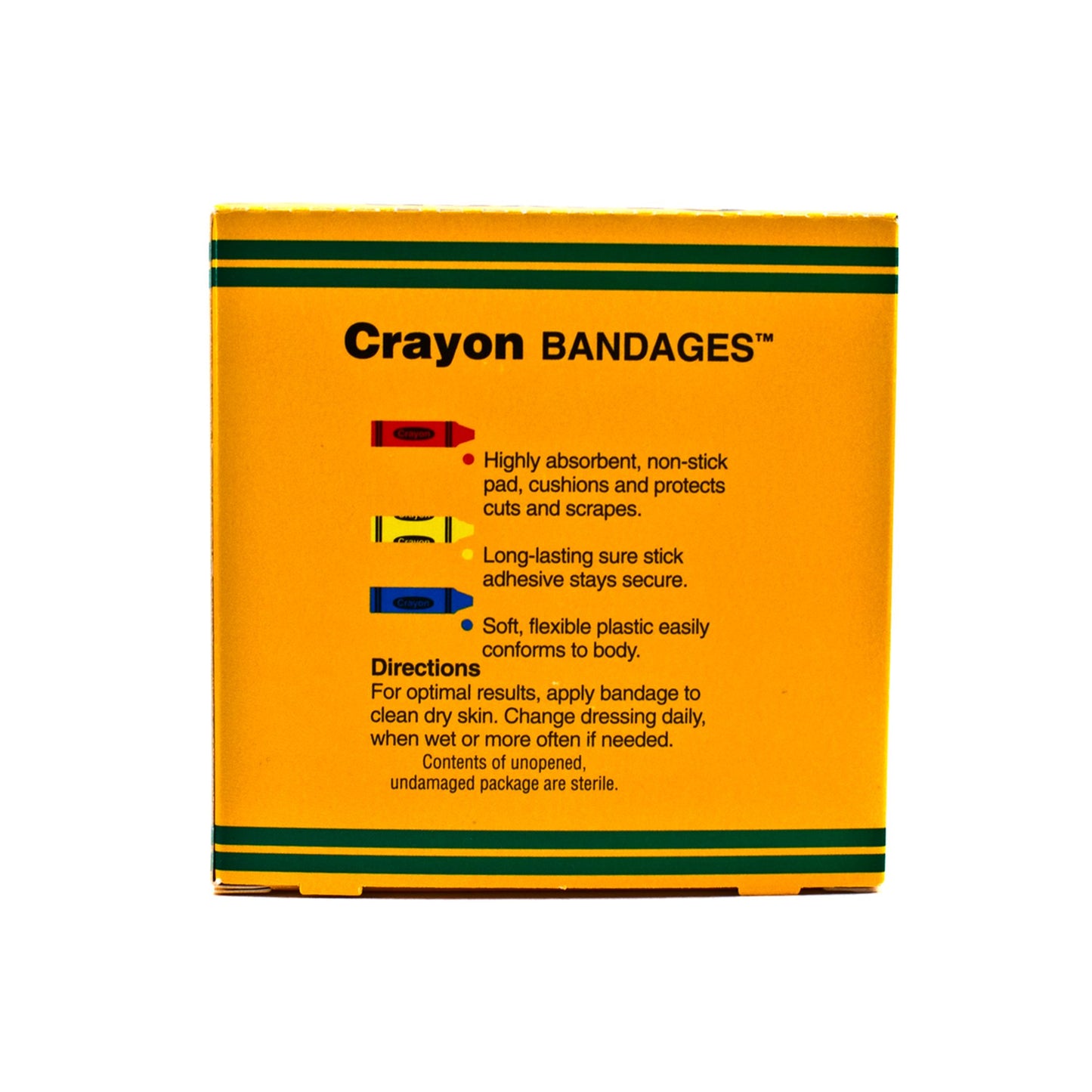 BANDAGE, STRIP CRAYON 3/4"X3"