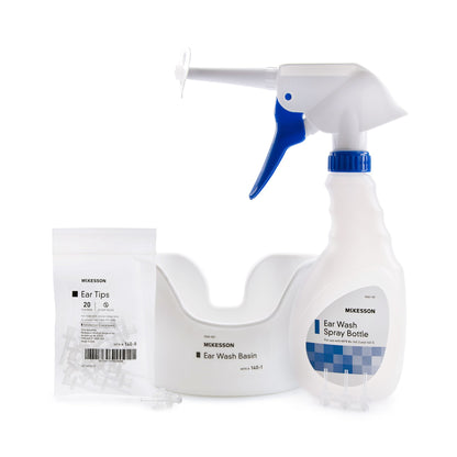 EAR WASH KIT, RIGID TU/BASIN/20 TIPS