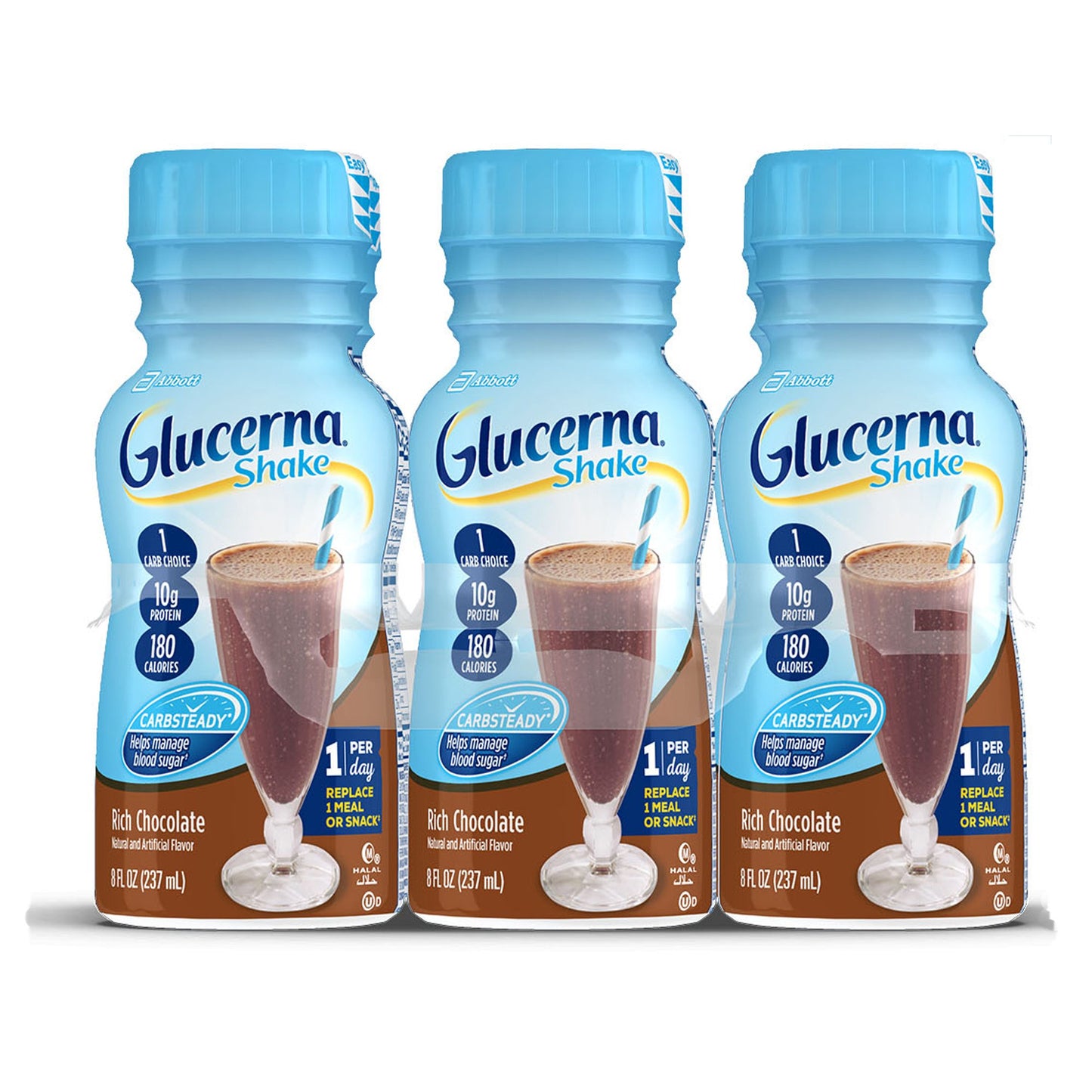 GLUCERNA SHAKE, RTD RICH CHOC8OZ BTL