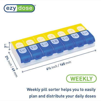 ORGANIZER, PILL EZY DOSE WEEKAM/PM XL