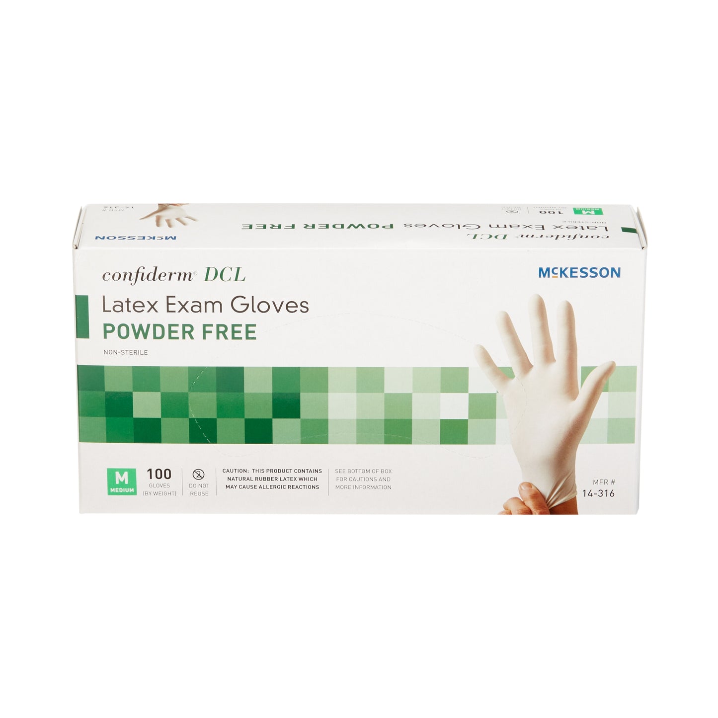 GLOVE, EXAM LTX MED N/S