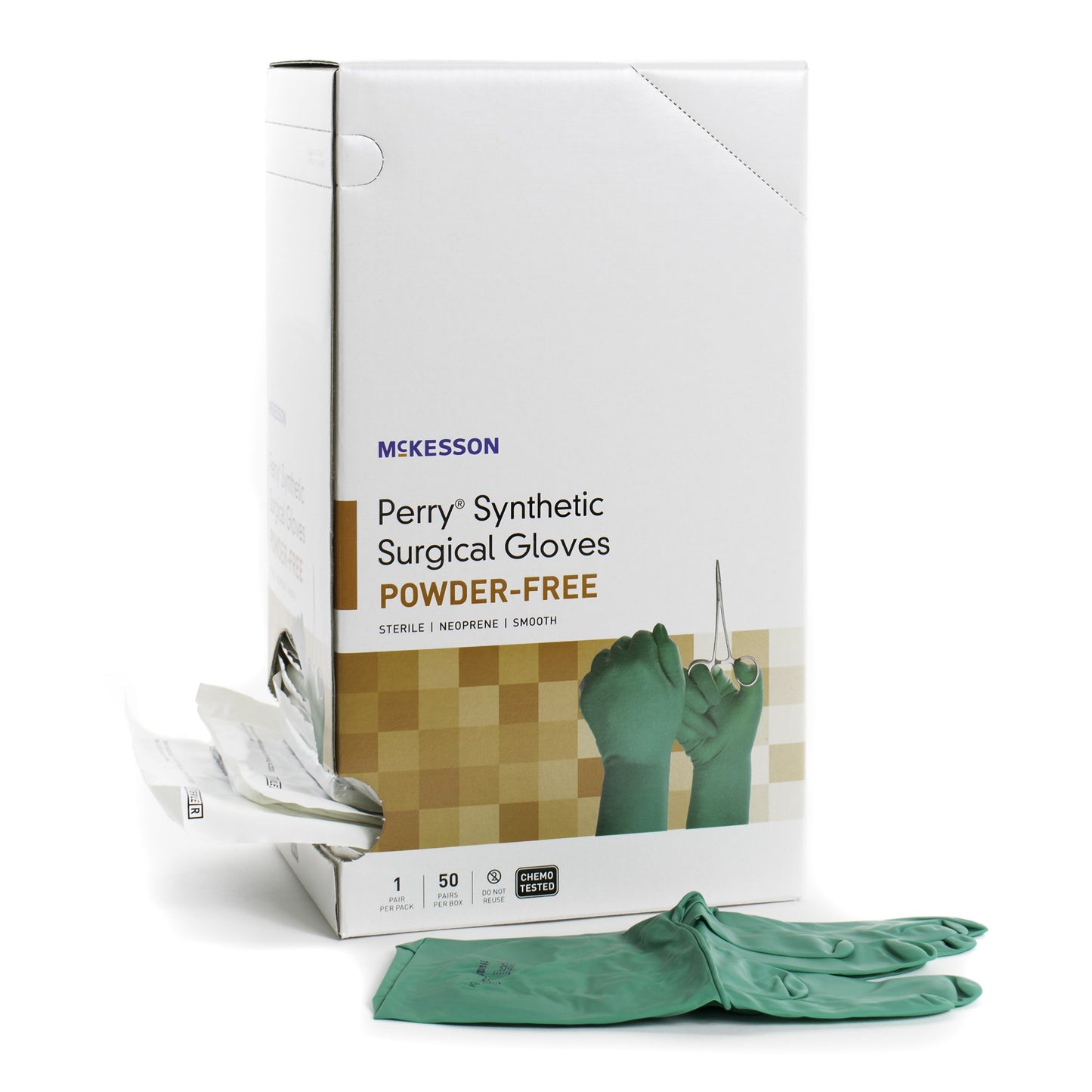 GLOVE, SURG NPRN 9.0 STR2 SMTHCHEMO