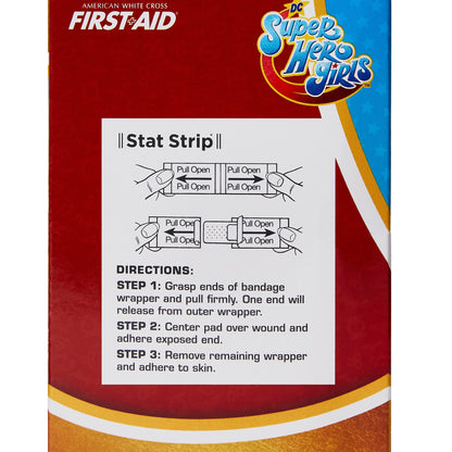 BANDAGE, ADH SUPER HERO GIRLS3/4X3"
