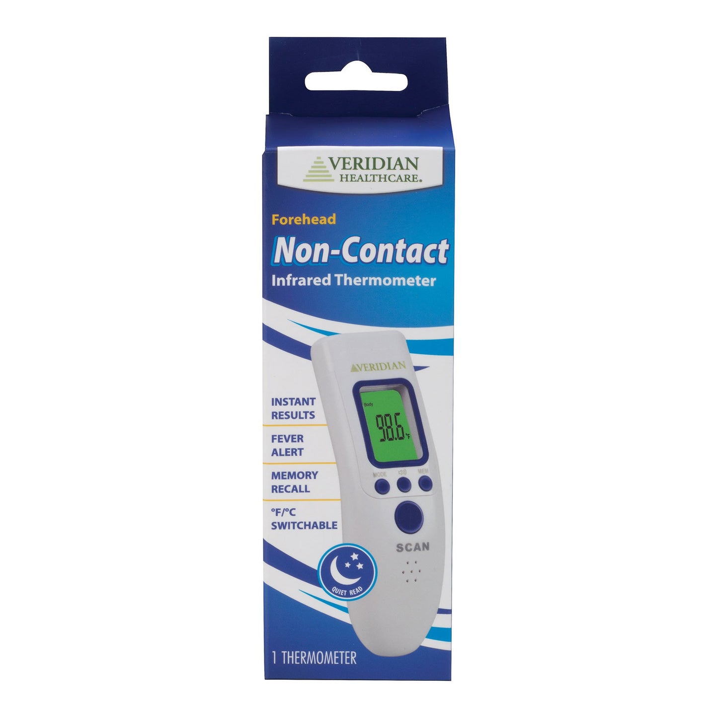 THERMOMETER, INFRARED FOREHEADN/CONTACT