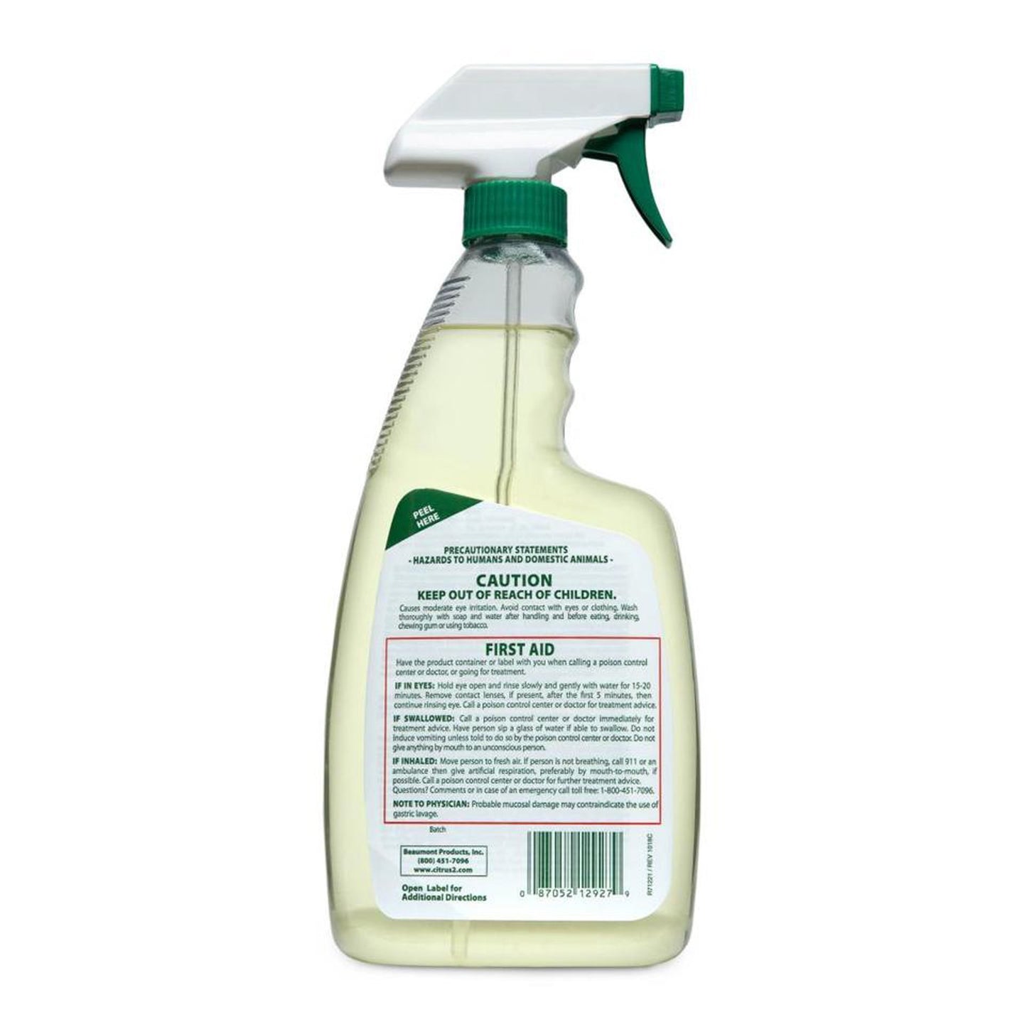 GERMICIDAL, CITRUS II 22OZ7754 BEAUMT