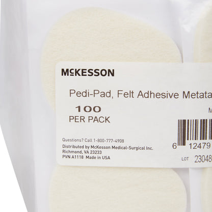 PAD, FELT ADH METATARSAL 1/8"