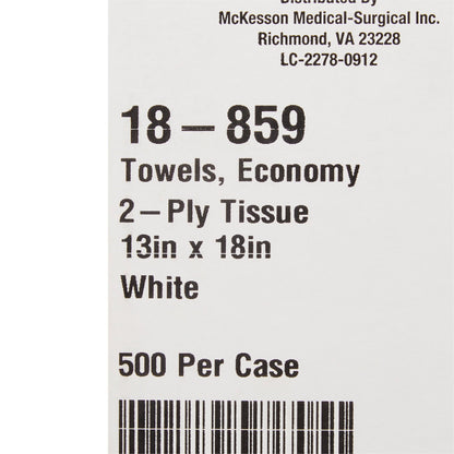TOWEL, PRO 2PLY WHT 13X18