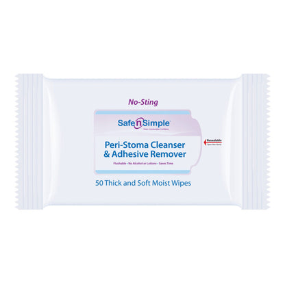 WIPE, ADHSV REMOVER PERI-STOMA