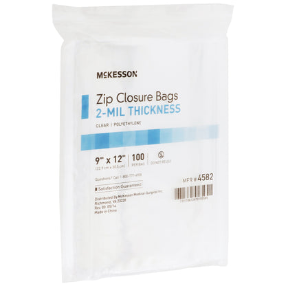 BAG, ZIP LOCK 9X12