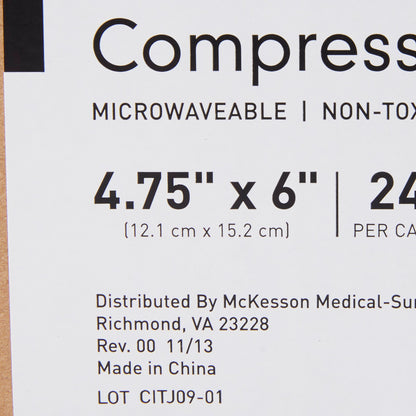 COMPRESS, REUSABLE HOT/COLD 4"X6" LF