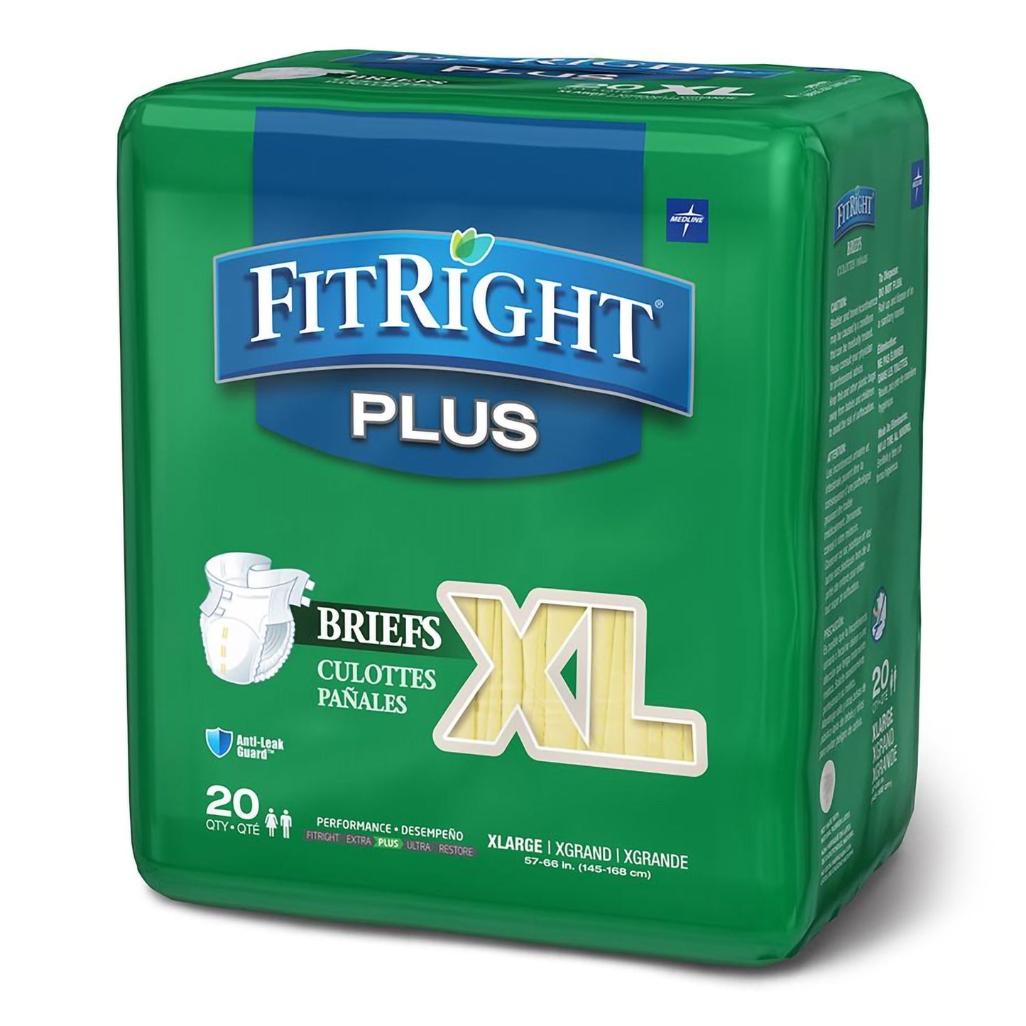 BRIEF, CLOTH LIKE FITPLUS XLG59-66"