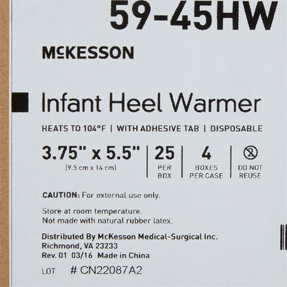 WARMER, HEEL INF 3.75"X5.5" LF