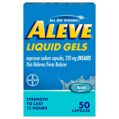 ALEVE, CAP LIQ GEL 220MG