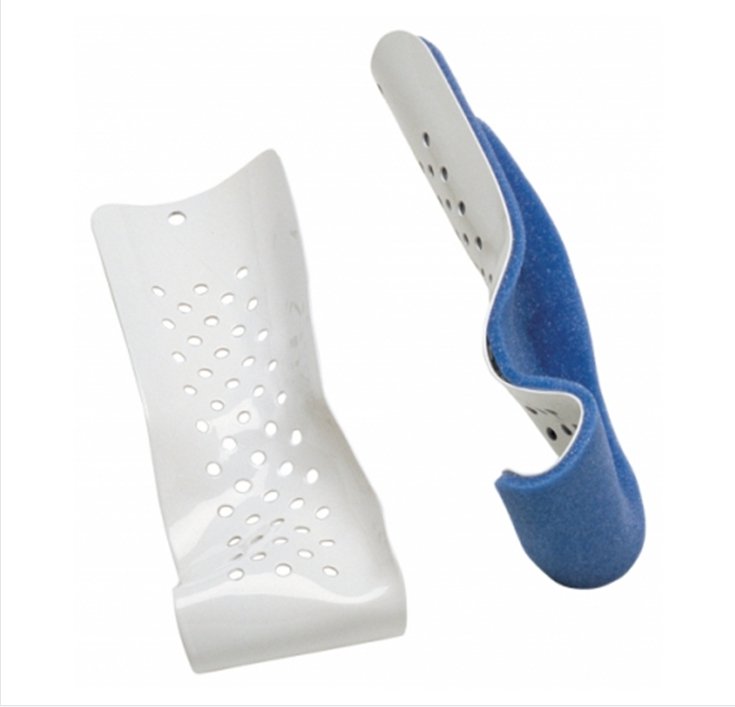 WRIST/FOREARM SPLINT, COLLES PADDED RT LG DJORTH