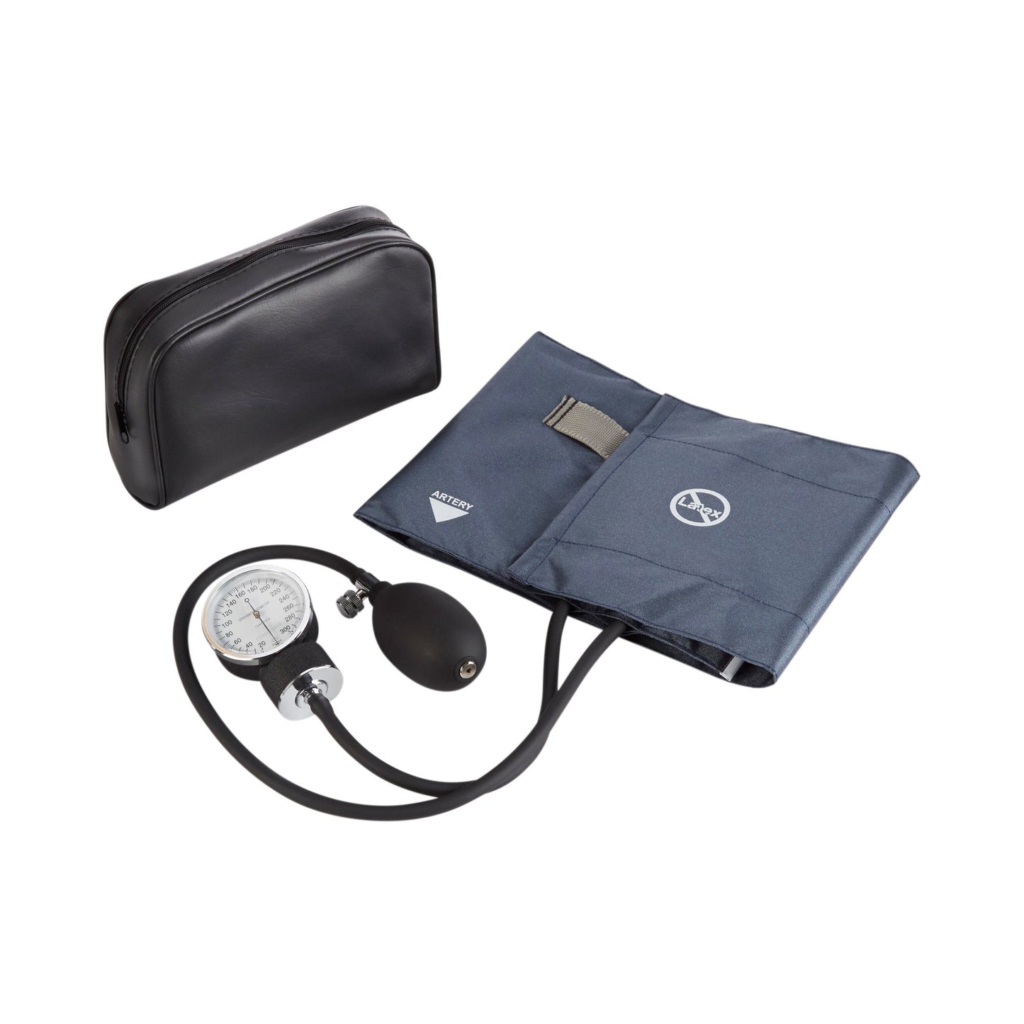 SPHYG, ANEROID STD LF NVY LG ADLT