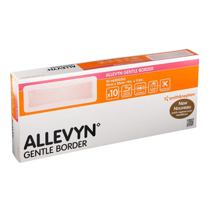DRESSING, HYDROCELLULAR GENTLEBORDER FM 10CMX30CM