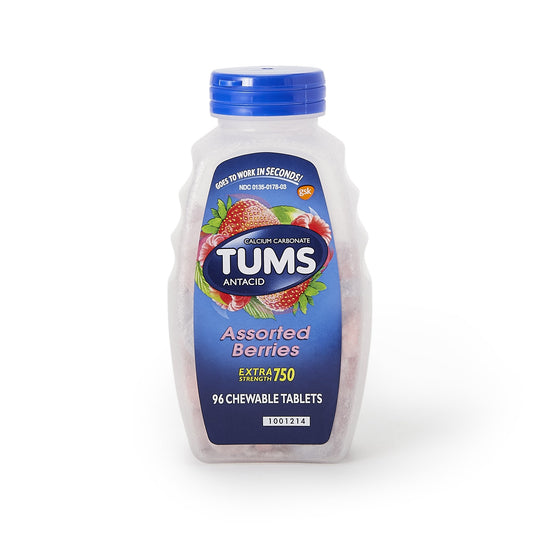 TUMS, E-X TAB CHEW BERRY ASTD