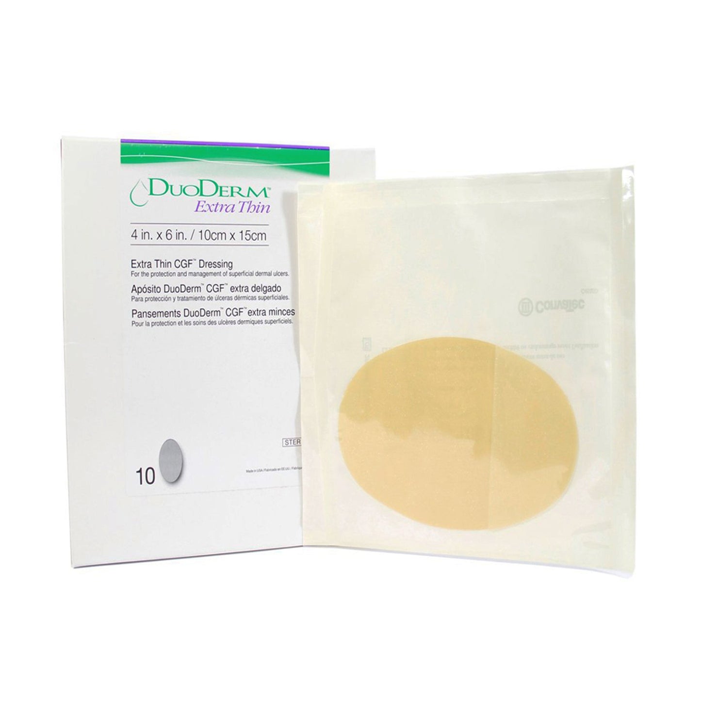 DRESSING, DUODERM CGF STR 4"X6"